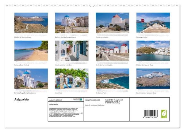 Produktbild: Astypalaia (hochwertiger Premium Wandkalender 2027 DIN A2 quer), Kunstdruck in Hochglanz
