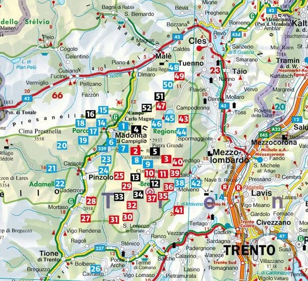 Produktbild: ROTHER Wanderf&uuml;hrer Brenta