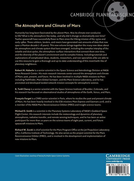 Produktbild: The Atmosphere and Climate of Mars