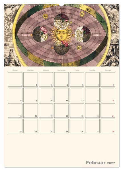 Produktbild: Zu den Sternen - mit Planerfunktion (hochwertiger Premium Wandkalender 2027 DIN A2 hoch), Kunstdruck in Hochglanz