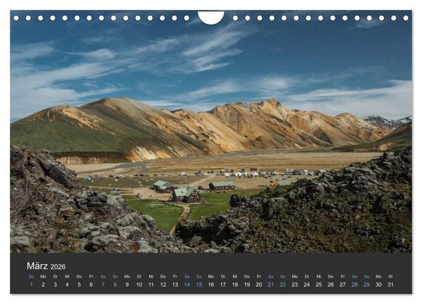 Produktbild: Island (Wandkalender 2026 DIN A4 quer), CALVENDO Monatskalender
