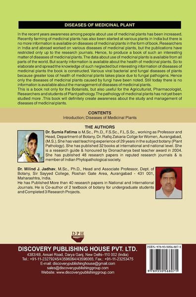 Produktbild: Diseases Of Medicinal Plant