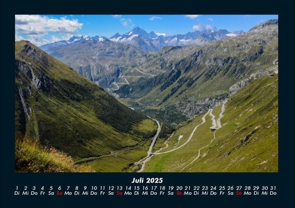 Produktbild: Bergige Welten 2025 Fotokalender DIN A4
