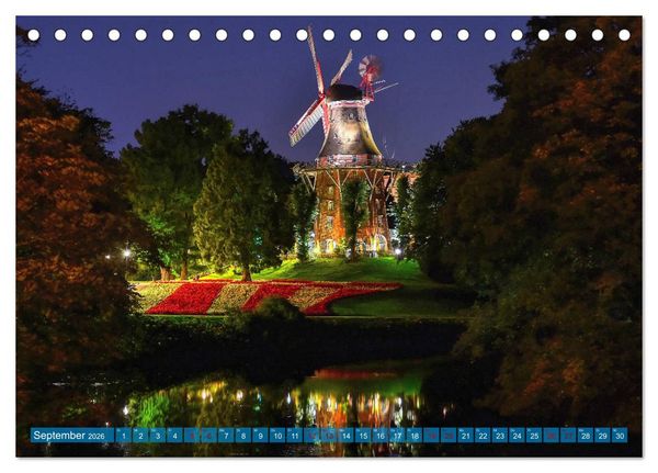 Produktbild: Kalender Hansestadt Bremen a. d. Weser, 2026 (Tischkalender 2026 DIN A5 quer), CALVENDO Monatskalender