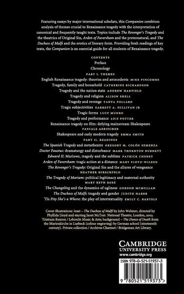 Produktbild: The Cambridge Companion to English Renaissance Tragedy