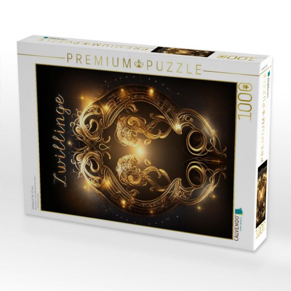 Produktbild: CALVENDO Puzzle Zwillinge 22. Mai - 21. Juni | 1000 Teile Lege-Gr&ouml;&szlig;e 64x48cm Foto-Puzzle f&uuml;r gl&uuml;ckliche Stunden