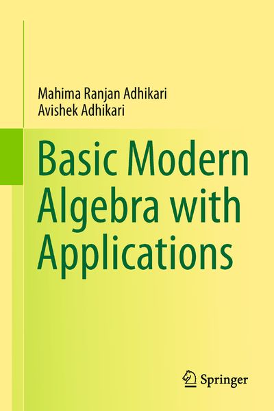 Produktbild: Basic Modern Algebra with Applications