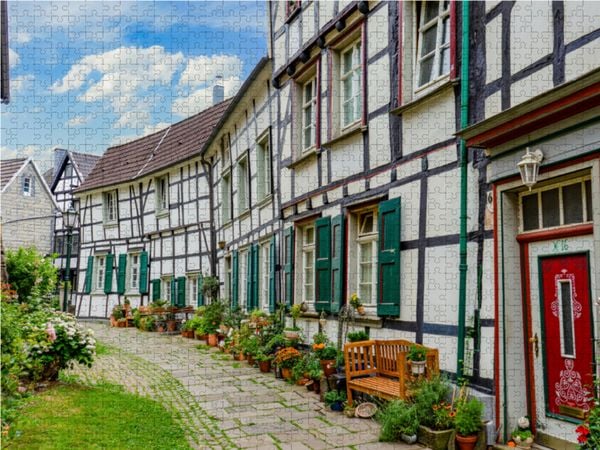 Produktbild: CALVENDO Puzzle Ein Motiv aus dem Kalender Hattingen Impressionen | 1000 Teile Lege-Gr&ouml;&szlig;e 64x48cm Foto-Puzzle f&uuml;r gl&uuml;ckliche Stunden