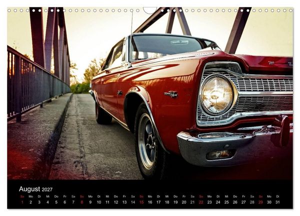 Produktbild: US-Muscle-Cars - Plymouth (Wandkalender 2027 DIN A3 quer), CALVENDO Monatskalender