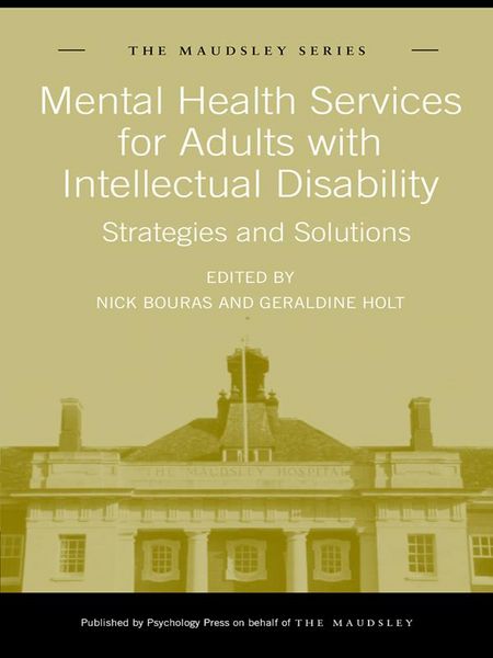 Produktbild: Mental Health Services for Adults with Intellectual Disability