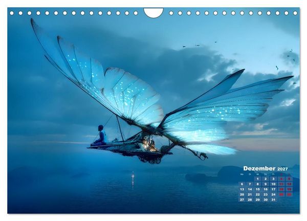Produktbild: Aerospira (Wandkalender 2027 DIN A4 quer), CALVENDO Monatskalender
