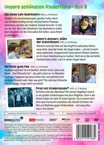 Produktbild: Unsere sch&ouml;nsten Kinderfilme - Box 2 (DDR TV-Archiv) [2 DVDs]