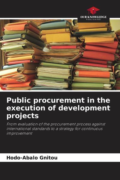Produktbild: Public procurement in the execution of development projects