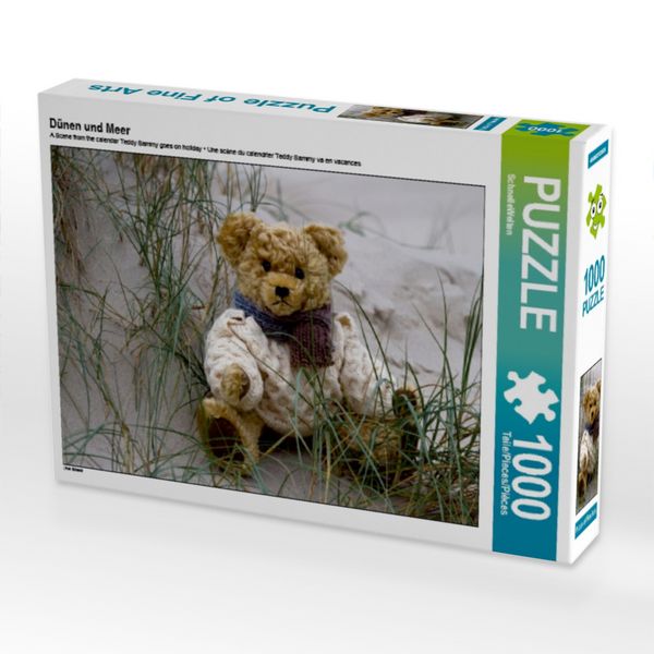 Produktbild: CALVENDO Puzzle D&uuml;nen und Meer 1000 Teile Puzzle quer | 1000 Teile Lege-Gr&ouml;&szlig;e 64 &times; 48 cm Foto-Puzzle f&uuml;r gl&uuml;ckliche Stunden