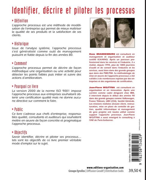 Produktbild: L'approche processus