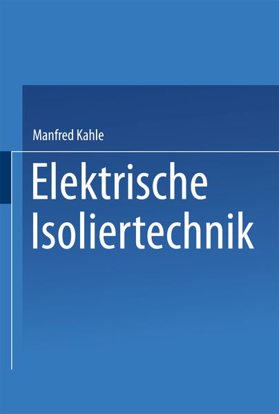 Produktbild: Elektrische Isoliertechnik