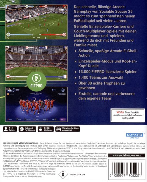 Produktbild: Sociable Soccer 25