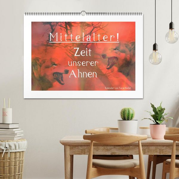 Produktbild: Mittelalter - Zeit unserer Ahnen (Wandkalender 2026 DIN A2 quer), CALVENDO Monatskalender