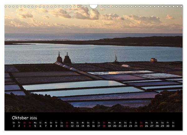 Produktbild: Lanzarote - Insel der Vulkane (Wandkalender 2026 DIN A3 quer), CALVENDO Monatskalender