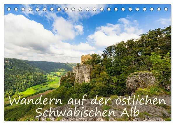 Wandern auf der östlichen Schwäbischen Alb (Tischkalender 2026 DIN A5 quer), CALVENDO Monatskalender