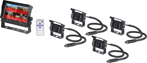 Produktbild: Renkforce RF-6951660 Advance Toter Winkel Assistent mit KI-Monitor und Heckradarsensor (L x B x H) 160 x 205 x 51 mm