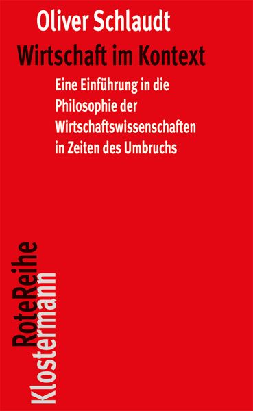 Produktbild: Wirtschaft im Kontext