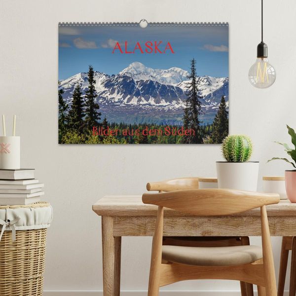 Produktbild: ALASKA - Bilder aus dem S&uuml;den (Wandkalender 2026 DIN A3 quer), CALVENDO Monatskalender