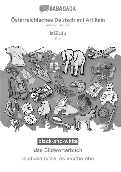 Produktbild: &Ouml;sterreichisches Deutsch mit Artikeln - IsiZulu, das Bildw&ouml;rterbuch, BW