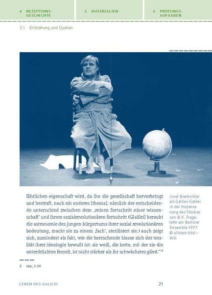 Produktbild: Leben des Galilei von Bertolt Brecht