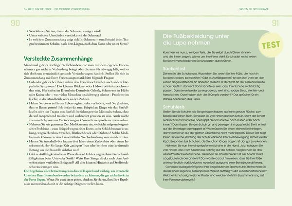 Produktbild: Das Buch f&uuml;r die Ferse