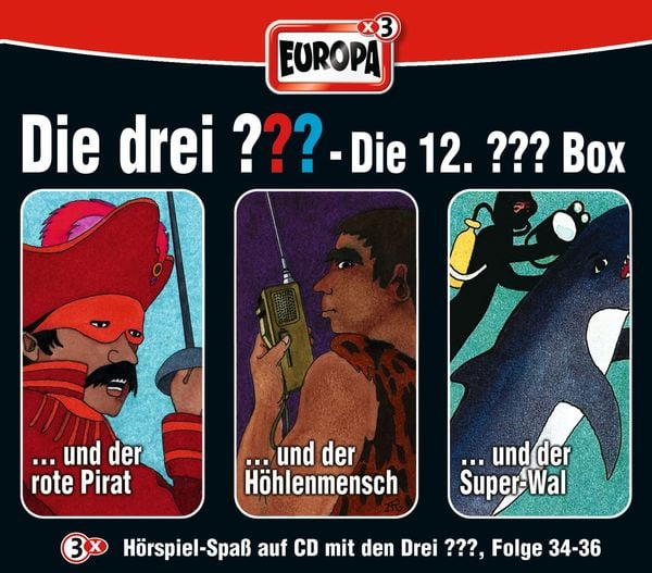 Die drei ??? 12. Box (34-36)