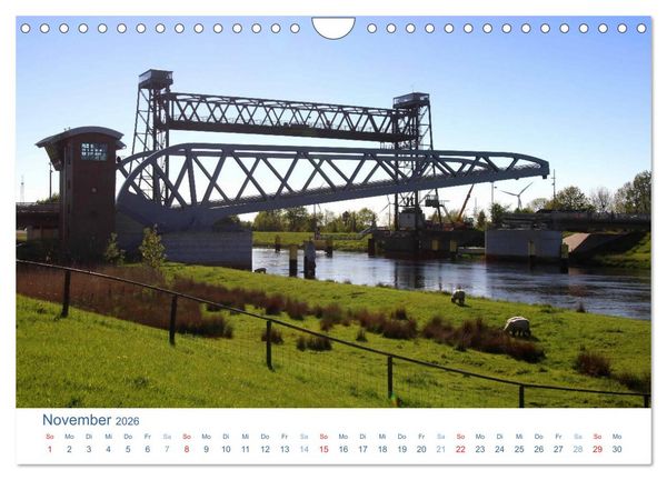 Produktbild: Berne 2026. Impressionen zwischen Weser und Hunte (Wandkalender 2026 DIN A4 quer), CALVENDO Monatskalender