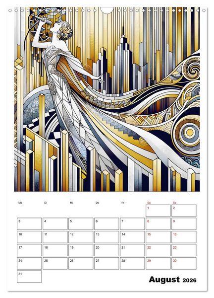 Produktbild: Taktvoll &ndash; Rhythmische Eleganz (Wandkalender 2026 DIN A3 hoch), CALVENDO Monatskalender