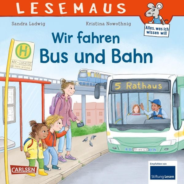 Produktbild: LESEMAUS 74: Wir fahren mit Bus und Bahn