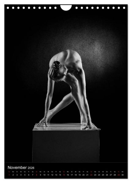 Produktbild: BODY SCULPTURE (Wandkalender 2026 DIN A4 hoch), CALVENDO Monatskalender