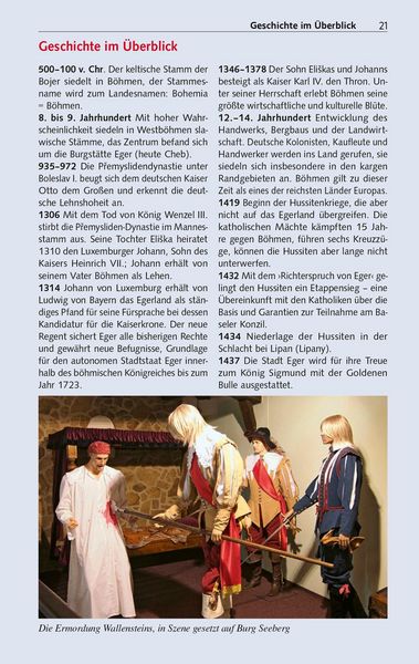 Produktbild: TRESCHER Reisef&uuml;hrer B&ouml;hmisches B&auml;derdreieck