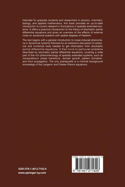 Produktbild: Noise in Spatially Extended Systems