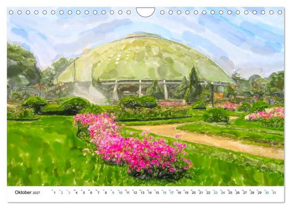 Produktbild: Porto - Ansichten in Aquarell (Wandkalender 2027 DIN A4 quer), CALVENDO Monatskalender