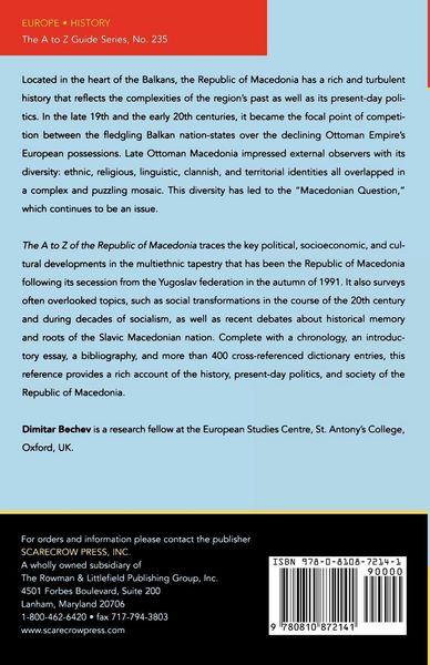 Produktbild: to Z of the Republic of Macedonia