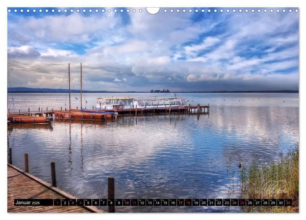 Produktbild: Am Steinhuder Meer (Wandkalender 2026 DIN A3 quer), CALVENDO Monatskalender
