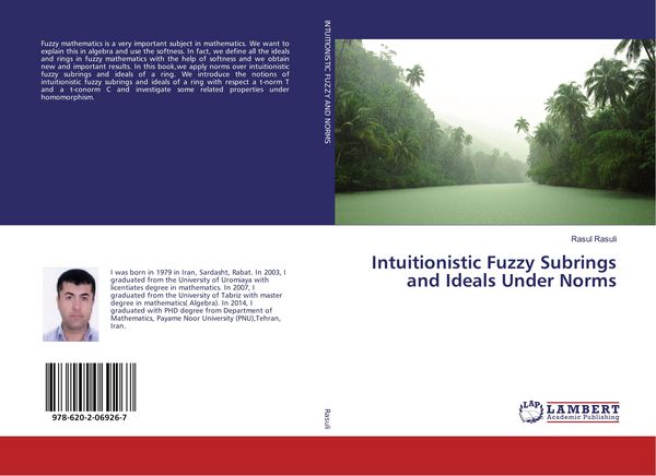 Produktbild: Intuitionistic Fuzzy Subrings and Ideals Under Norms
