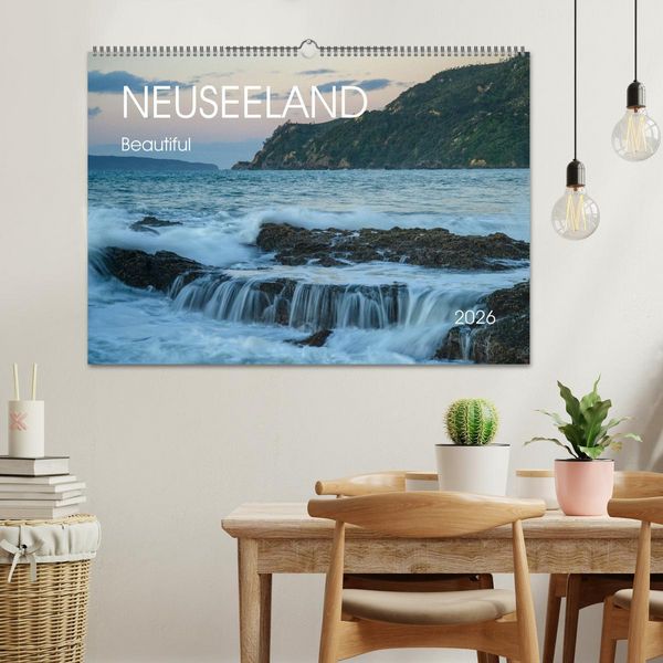 Produktbild: Beautiful Neuseeland (Wandkalender 2026 DIN A2 quer), CALVENDO Monatskalender