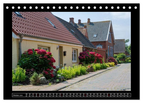 Produktbild: Rysum - Warfendorf in Ostfriesland (Tischkalender 2026 DIN A5 quer), CALVENDO Monatskalender