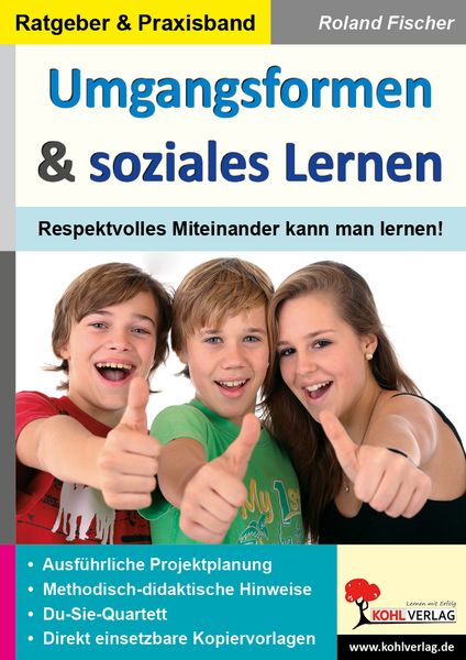 Produktbild: Umgangsformen und soziales Lernen