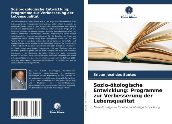 Produktbild: Sozio-&ouml;kologische Entwicklung: Programme zur Verbesserung der Lebensqualit&auml;t