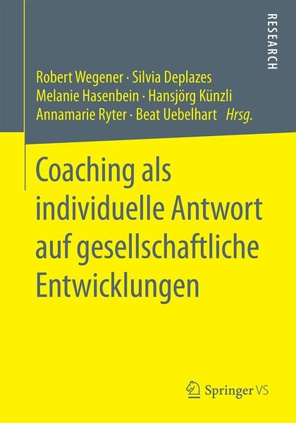 Produktbild: Coaching als individuelle Antwort auf gesellschaftliche Entwicklungen