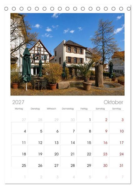 Produktbild: Tischplaner 2027 - Bad Nauheim Rock und Petticoats (A5 Tischkalender zum Aufstellen) CALVENDO