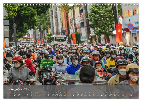 Produktbild: Vietnam von Hanoi bis Phu Quoc Menschen, Landschaften und St&auml;dte (Wandkalender 2026 DIN A3 quer), CALVENDO Monatskalender