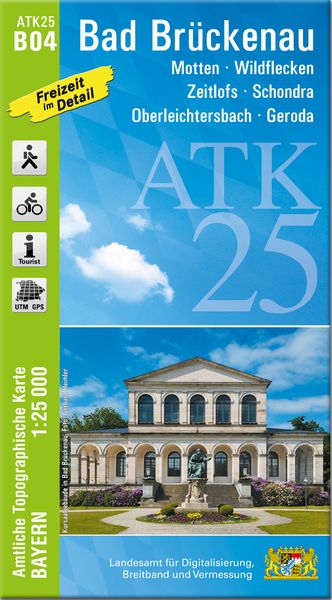 Produktbild: ATK25-B04 Bad Br&uuml;ckenau (Amtliche Topographische Karte 1:25000)