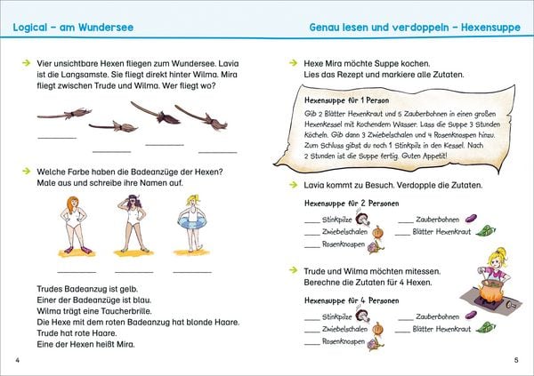 Produktbild: Text- und Knobelaufgaben &uuml;ben. 1. Klasse
